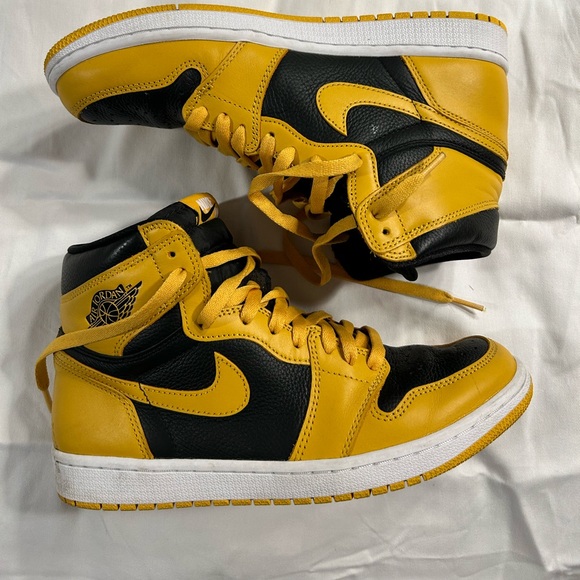 Nike Air Jordan 1 Mid ‘Pollen’. Size 9.5 - Picture 6 of 6